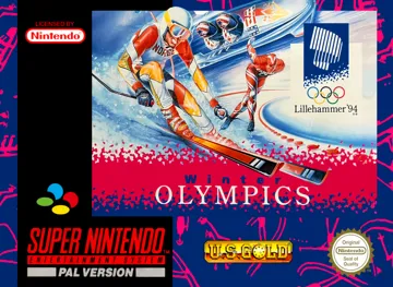 Winter Olympic Games - Lillehammer '94 (Europe) (En,Fr,De,Es,It,Pt,Sv,No) box cover front